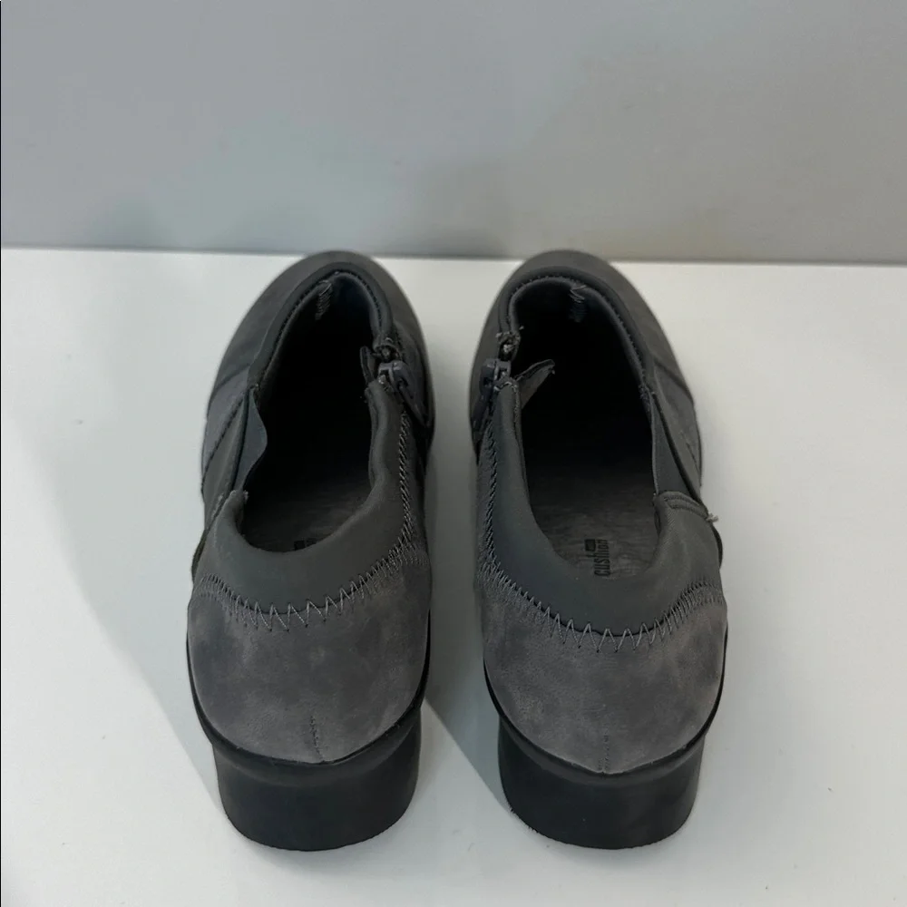 Cloudsteppers by Clarks Caddell Denali Gray SlipOn Wedge Size 8.5